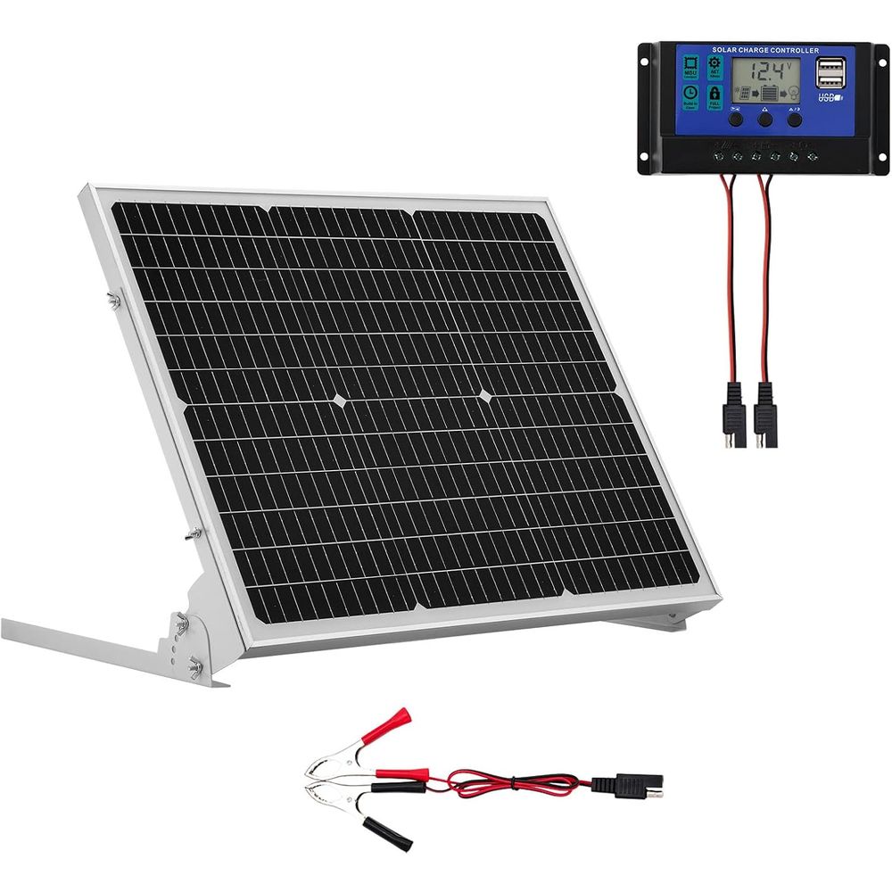 Solar Panel - Ładowarka solarna 50W 12V do konserwacyjnego