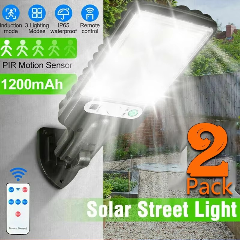 Solar Lamp - Zewnętrzne solarne lampy ogrodowe z czujnikiem