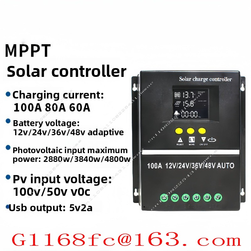 Kontroler solarny MPPT 60A80A1 – Charge Controller Solar recenzja i cena