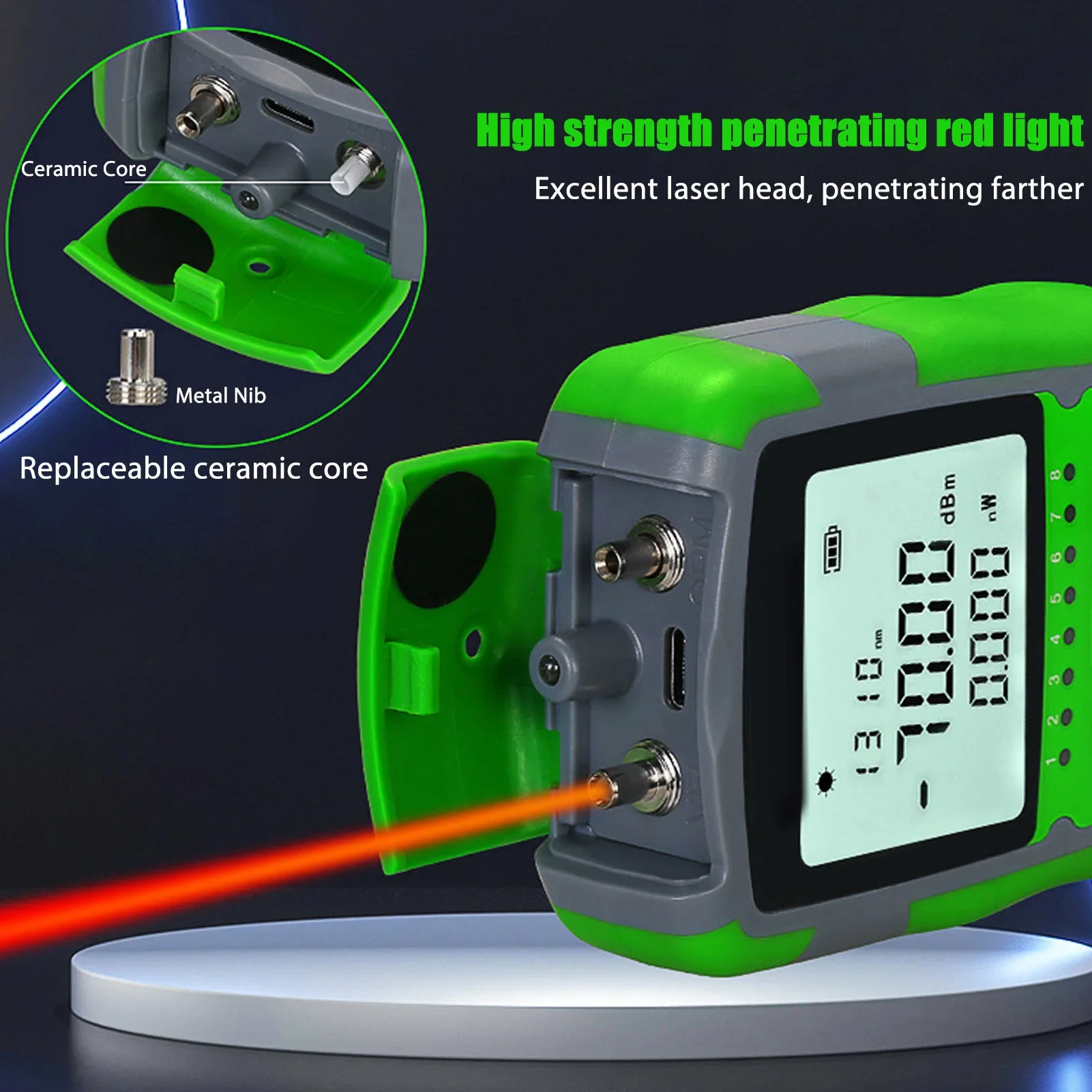 Tester mocy światłowodowej z c – Energy Monitor Meter recenzja i cena