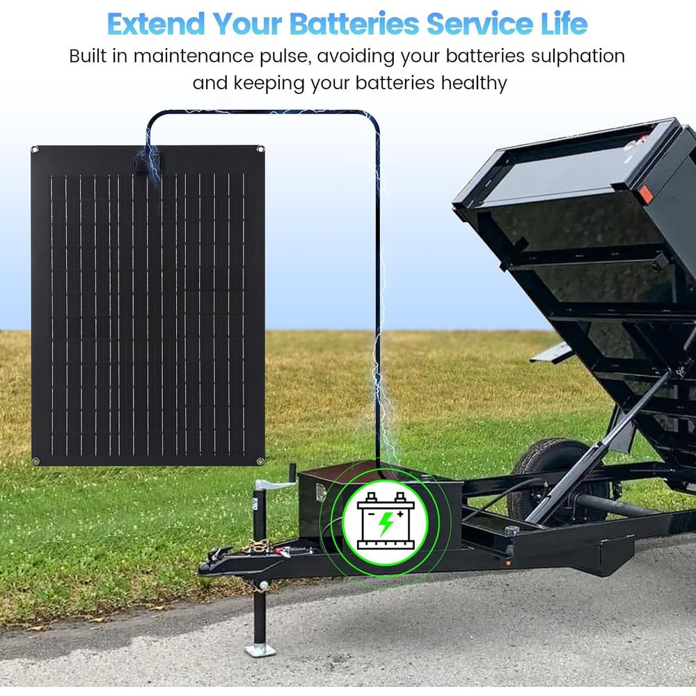 Ładowarka solarna do akumulato – Solar Panel recenzja i cena